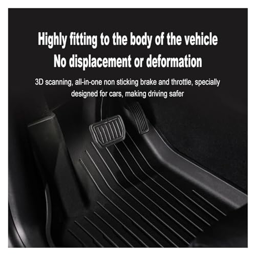 Tapis de coffre antidérapant Tesla Model 3 Highland étanche
