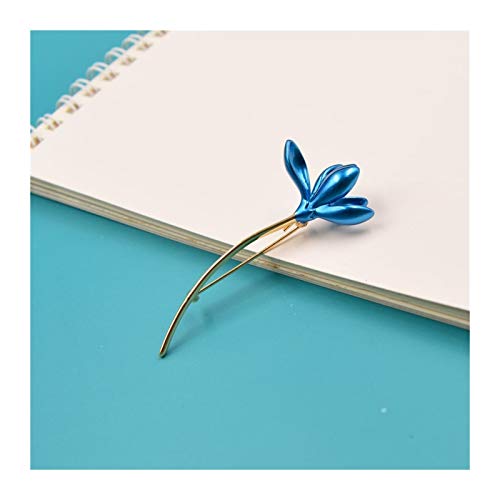 Broche fleur pour femmes en 3 couleurs au style d'automne élégant - 3