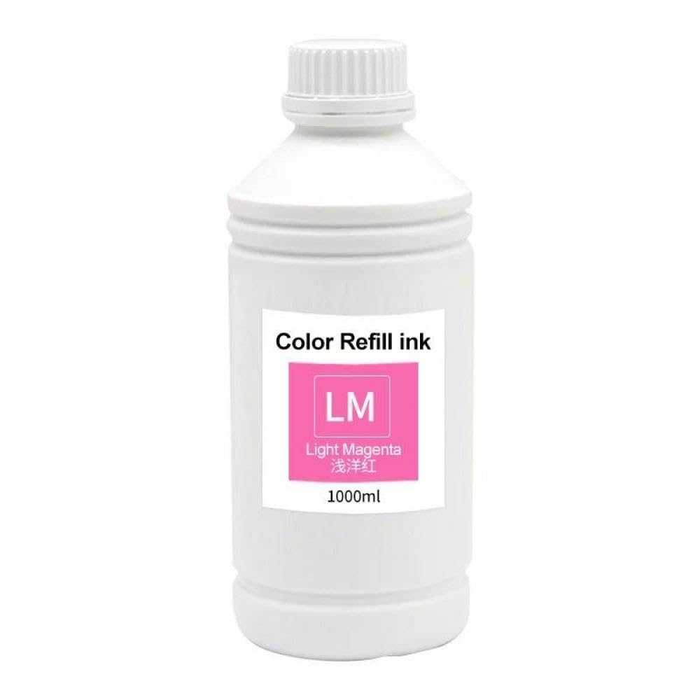 Encre de sublimation fluide Light Magenta 1000ML pour transfert textile