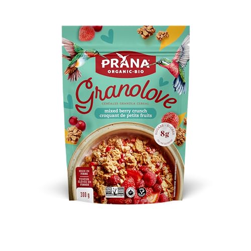 Prana - Prana Granolove - Mixed Berries Crunch Granola Cereals 300 g