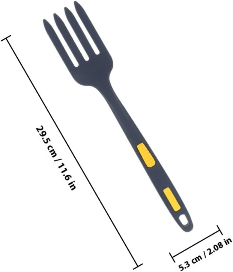 Silicone Flexible Pasta Fork Set, 2pcs Kitchen Cooking Utensil