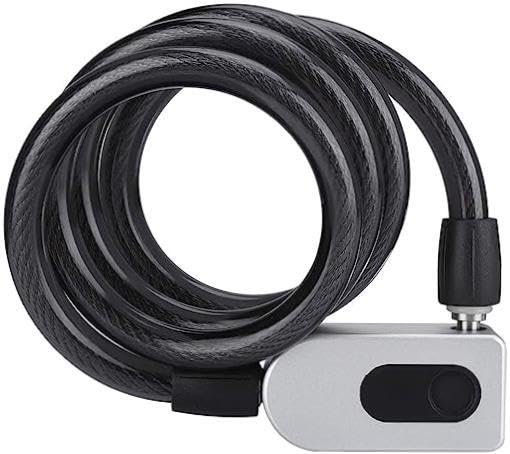 Bike-Safe Combination Lock - Durable Aluminum Alloy Bike Lock with Anti-Theft Cable for Outdoor Cycling Security