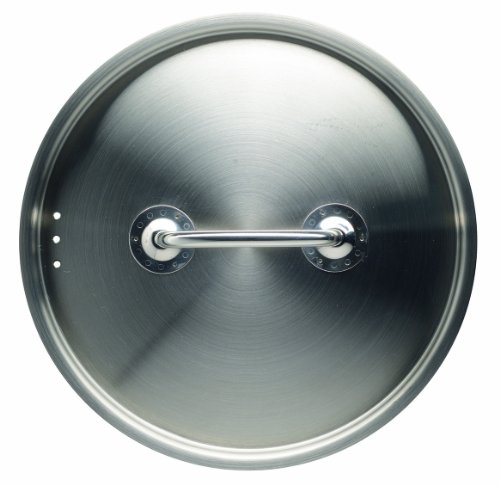 Domestic by Mäser Professional - Tapa para olla (16 cm, acero inoxidable 18/10)