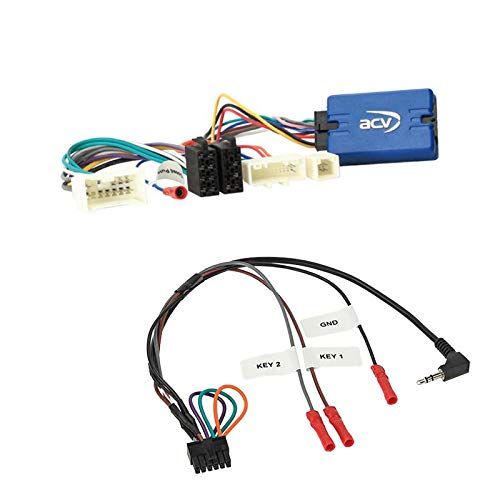 EHO Lenkradfernbedienung Adapter Interface LFB Multi-Anschluss für Renault Kangoo/Grand Kangoo ab 2017, kompatibel mit verschiedenen Autoradios