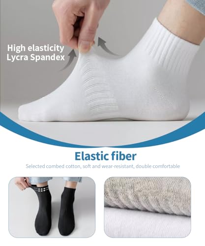 Unisex Sports Ankle Socks - 9 Pairs - Ankle Socks for Women & Socks for Men - Comfortable Ankle Socks for Women & Mens Socks - Ideal for All Activities - Moisture Wicking Breathable3