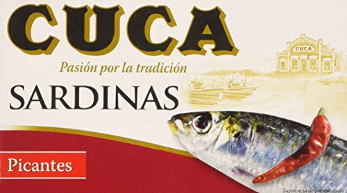 Cuca - Sardinas picantes, 120 g