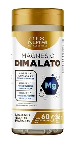 NUTRACEUTICAL MAGNÉSIO DIMALATO – 60 CAPS – MIX NUTRI
