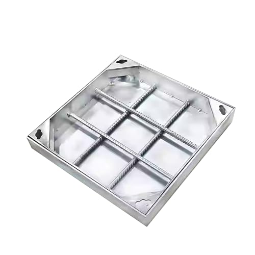 Couvercle de regard en acier inoxydable durable avec extracteur