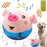 AKAK-ANTING Juguete de Peluche para Mascotas Activas,Juguete Interactivo Cubierta,Active Moving Pet Plush Toy, Masticable...
