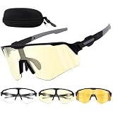 Plaquettes de nez réglables : les lunettes de soleil sont équipées de plaquettes de nez en caoutchouc réglables qui permettent un ajustement personnalisé et offrent un confort supplémentaire pendant que vous êtes actif