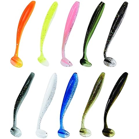 Fayvosiue 100PCS Soft Fishing Lures Kit Cover