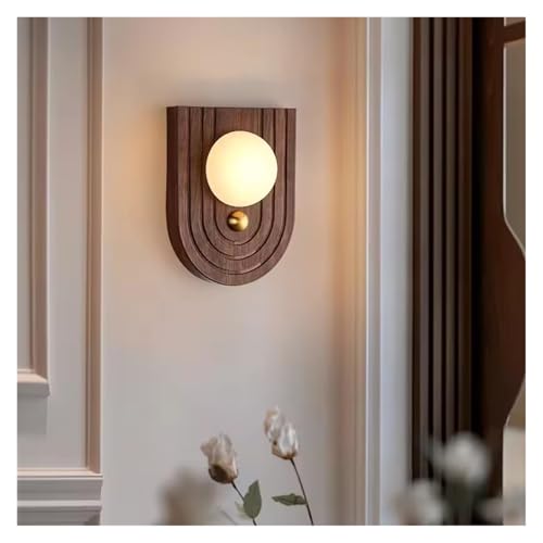 HYJAUSXB Marble LED Wall Lamp - Simple Modern Lighting Fixture for Living Room, Bedroom, Corridor, Bedside Decor, Ideal Home Aesthetic