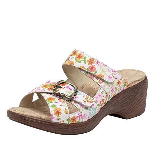 Alegria Women's Sierra Prime Time Leather Wedge Sandal 9 M Us #TOP25