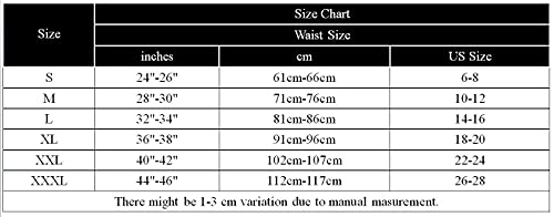 Estanla Women's High Waisted Shaper Garter Belt (Xl(W36-39Inch), Black 12 Straps) #TOP6