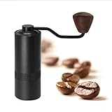 Tragbare Kaffeemühle Manuell Hand Handkkaffeemühle Präzise Mit Einstellbarem Mahlgradeinstellung Leicht zu Reinigen für Home Travel Outdoor