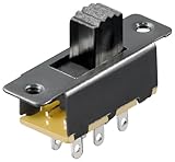 schiebeschalter Lochabstände 19 mm MANAX Schiebeschalter (20 Stück) 6 Pins 2xUM Lochabstände 19 mm
