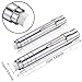 Boao 5 Packs Aluminum Alloy Chalks Holder, Unbroken Keeper Teacher's Chalk Clip with Storage Bag for Teachers, Children's Painting and Writing