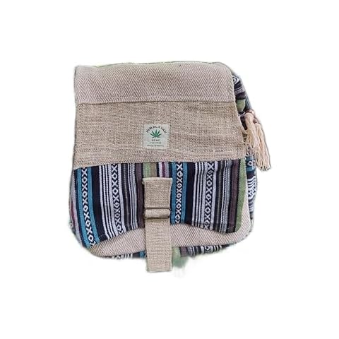 Fwosi Hemp Hippie Messenger Bag Cover