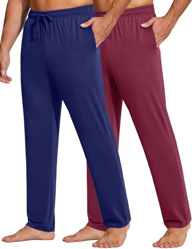 COOFANDY Men's Cotton Yoga Sweatpants