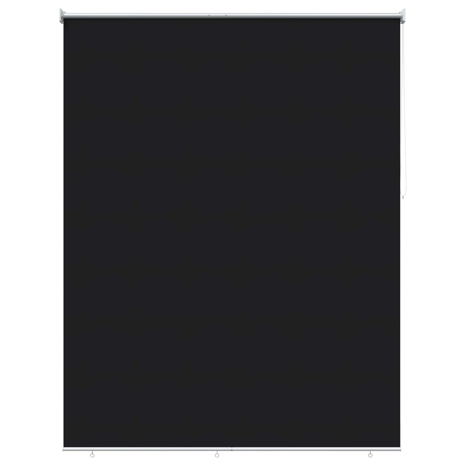 Vidaxl Outdoor Roller Blind Uv Protection 180 X 230 Cm Black