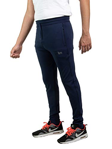 Image of Slim Fit Track Pant with Zipper Pockets