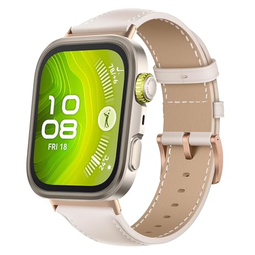 Amazon.co.jp: [LanQii] レザーバンド For HuaWei Watch Fit 5 Pro/5/4