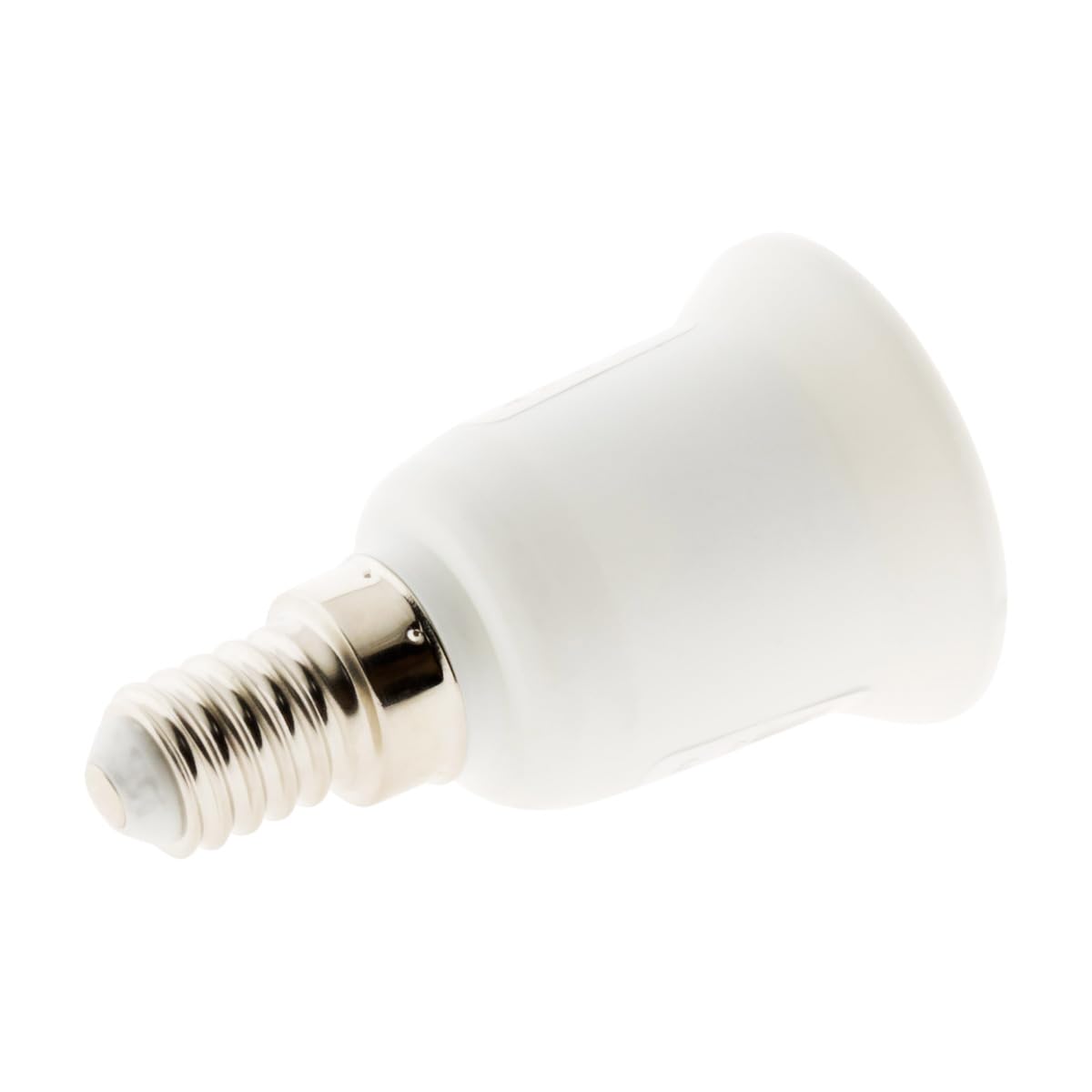 Adaptateur Douille E27 Mâle Vers E14 Femelle - Pour Ampoules - Neuf, Blanc