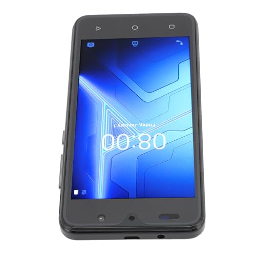 Ultratunn Smartphone 4GB 32GB med 8MP Kamera - Svart