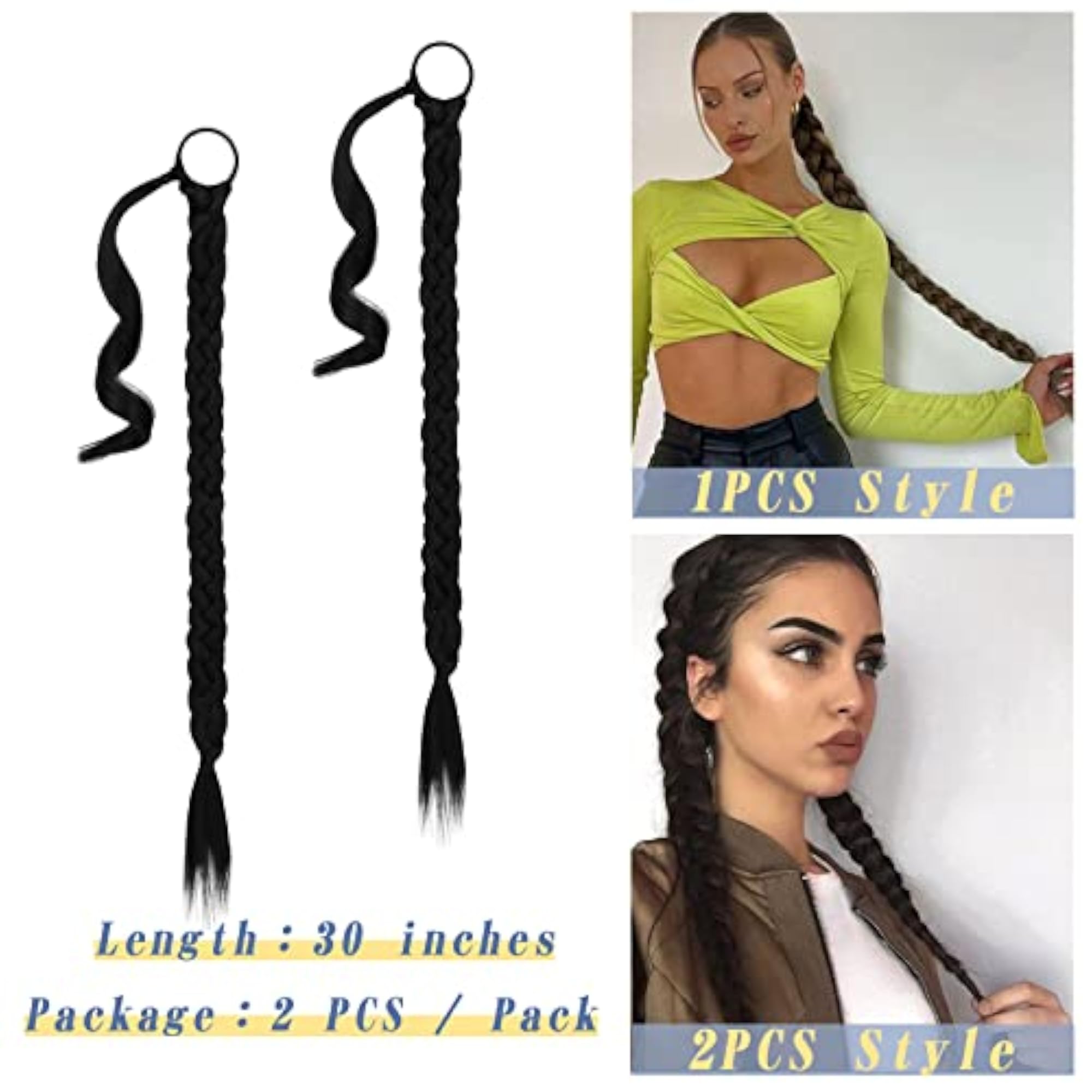 Long Ponytail Extension Straight Wrap Around Hair Extension