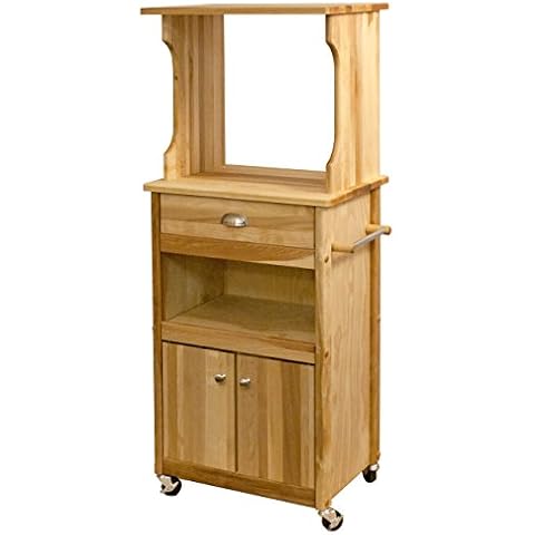 Catskill Craftsmen Hutch Top Cart with Open Storage Cover