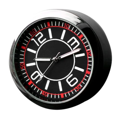 PartyKindom Digitaluhr Für Auto Selbstklebende Dashboard Uhr Mit Nachtlichtfunktion Präzise Elektronische Zeitmessung Design Für Fahrzeugdekoration Einfache Installation Für Armaturenbrett