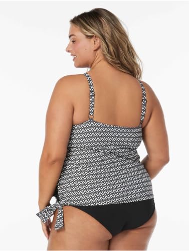 COCO REEF Stella Bra Sized Underwire Side Tie Tankini — Loose Fit Blouson Swim Top4