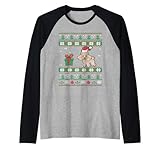 Photo Gallery cane barboncino cappello da babbo natale amanti dei cani maglia con maniche raglan Photo Gallery cane barboncino cappello da babbo natale amanti dei cani maglia con maniche raglan