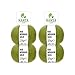 Produktbild Premium Kid Mohair Wolle Mit Seide in 20 Farben - 100g Set (4 x 25g mit je 210m) - 72% Mohair Silk Wolle, 28% Seide - Hochwertige Wolle zum Stricken und Häkeln by Hansa-Farm - Olivgrün