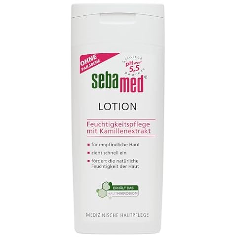 Sebamed Balsam 200 ml, wspomaga naturalne nawilżenie skóry, sprawia, że jest gładsza i gładsza, nadaje skórze więcej sprężystości i pielęgnuje ekstraktem z rumianku i alantoiną