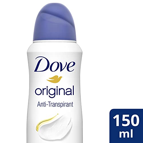 Dove Deo Spray Original Anti-Transpirant für 48 Stunden Schutz 0% Alkohol 150 ml 1 Stück - Image 3