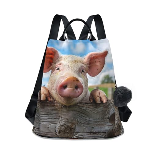 Funny Pig Sac à dos libérant les mains pour femme active