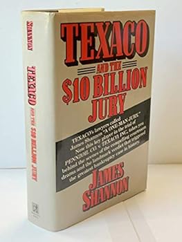 Hardcover Texaco and the $10 Billion Jury (The Prentice Hall Corporate Library) Book