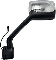 Vista 2 de Repuesto para espejo de capó Kenworth T680 con calefacción 2013-2020 Peterbilt 579 587 2010-2017, un par para lado del conductor + lado del pasajero