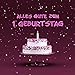 Produktbild Alles Gute Zum 1. Geburtstag: Kindergeburtstag Gästebuch - Torte mit Kerzen Cover - Lila Edition