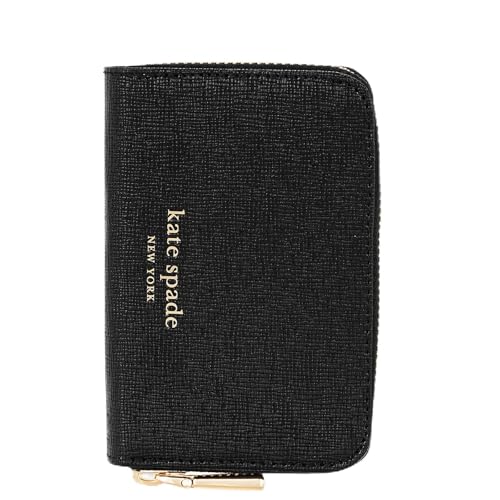 kate spade new york Devin Zip Magnetic Wallet/Card Holder - Compatible with MagSafe Phones and Cases - Black