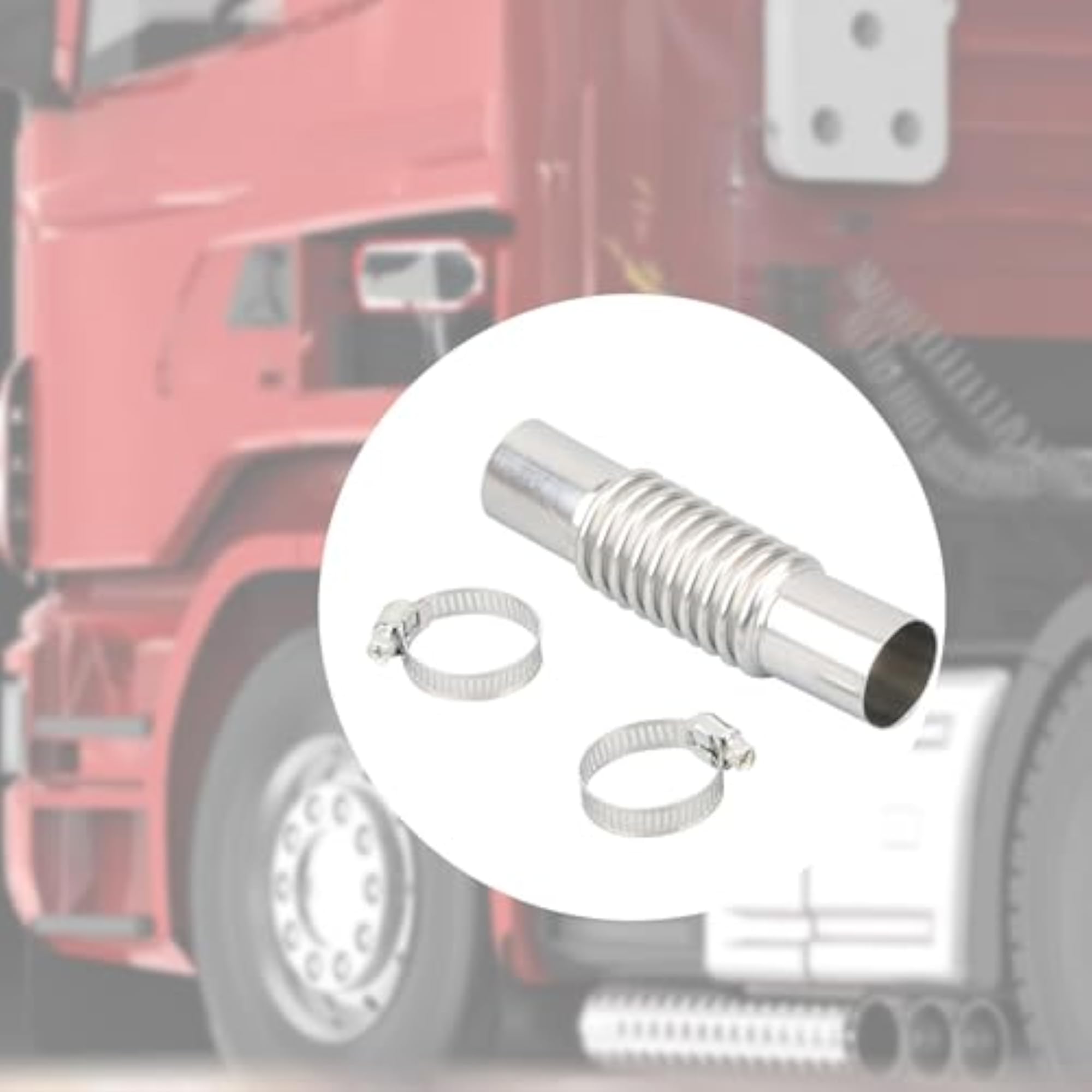 BNF Exhaust Pipe Tube Connector, Heavy Duty