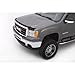 Auto Ventshade [AVS] Aeroskin Hood Protector | Fits 2019 - 2025 Chevrolet Silverado 1500, Old Body (see guide) | Low Profile Deflector / Bug Shield - 1 pc., Matte Black | 377168