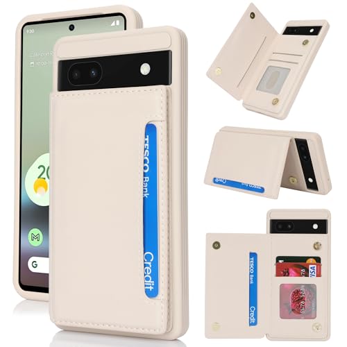 Protection Google Pixel 6a anti-RFID iCoverCase avec fentes cartes bancaires