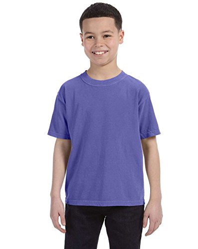 Chouinard 9018 Youth Garment-Dyed Ring-Spun Cotton Tee Violet Medium2