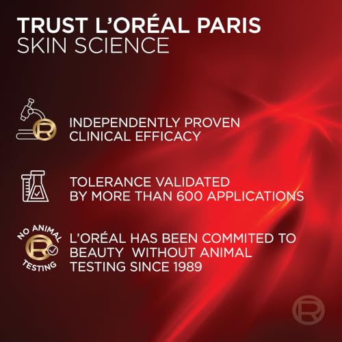 L'Oreal Paris Revitalift Triple Power Face Serum with Tri-Peptides, Hyaluronic Acid and Vitamin C, Anti Aging, Anti Wrinkle Serum to Firm and Brighten, 1 FL oz, + Sample - image 8