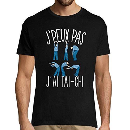 T-Shirt Tai Chi Humour Cadeau Homme Passionné Idée Pratiquant Sport