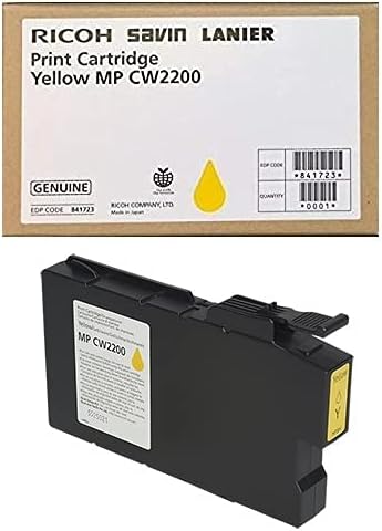 RICOH OEM 841723 Tinta CTG, Amarillo, Rendimiento 2.205K