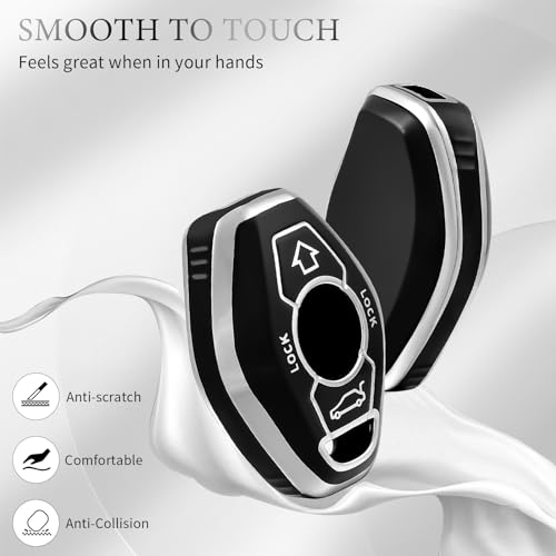 Coque de clé BMW protège boîtier usé contre chutes pour modèles E46 E39 E53 X5