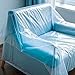 TopSoon 2Pack Heavy Duty Plastic Chair Cover,Furniture Living Room Chairs for Storage and Moving,Waterproof Dust-Proof Armchair Covers,Clear Couch Covers, 46-inch by 76-inch